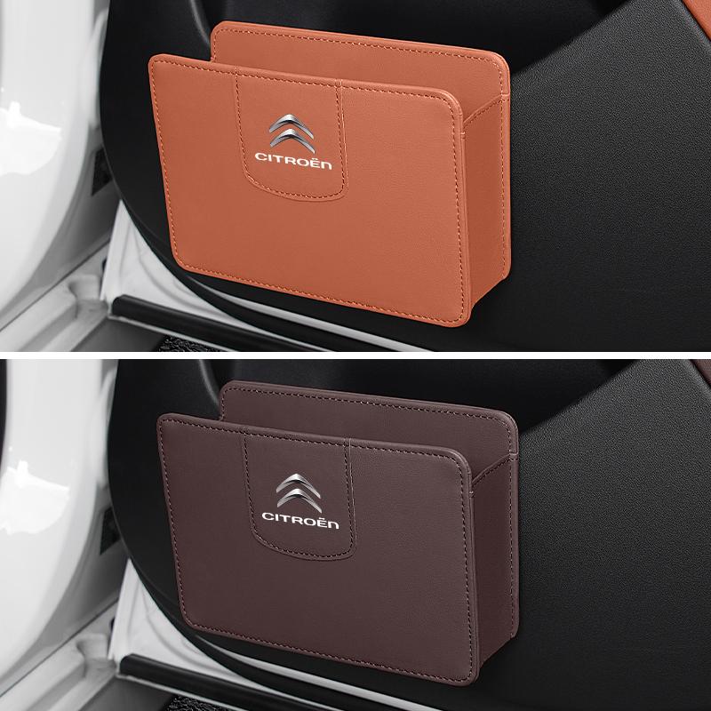 Car Door Storage Bag Interior Auto Door Organizer Box For Citroen C4 C3 C5 Berlingo Celysee Cactus Picasso Aircross Saxo Grand