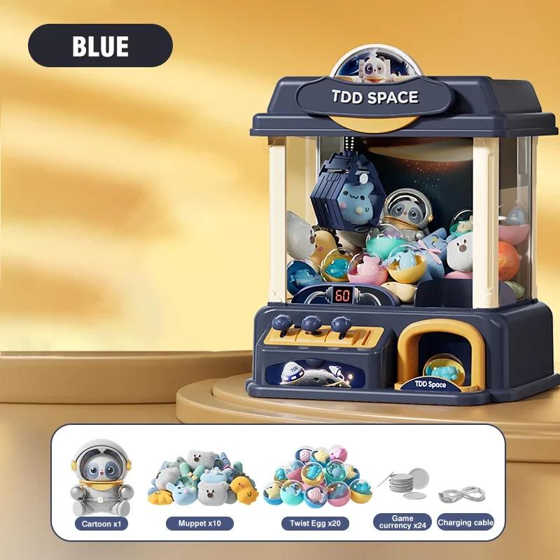 Non-Toxic Doll Claw Clip Machine Toy Grabber Catching Cute Plush Dolls Game Mini Claw Machine Toys For Kids Children'S Day Gifts