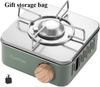Camping Gas Stove 2800W High Firepower Portable Cassette Stove Kitchen Picnic Electric Gas Burner Outdoor Camp Tent Stove