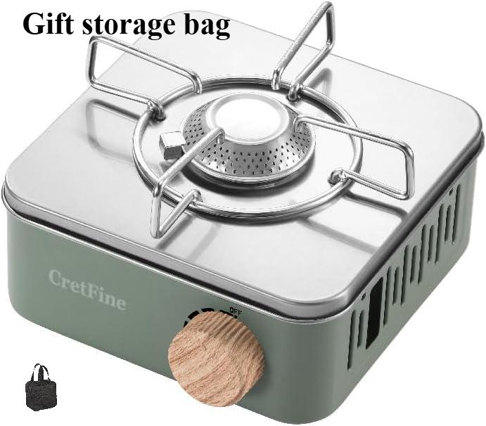 Camping Gas Stove 2800W High Firepower Portable Cassette Stove Kitchen Picnic Electric Gas Burner Outdoor Camp Tent Stove