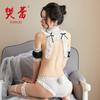 Handling, Sexy Lingerie Passion Seduction Maid Pom-pom Split Maid Teases Bunny 363
