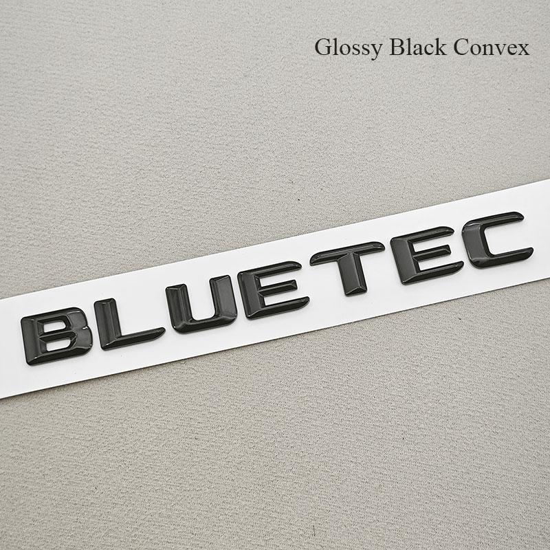 For Mercedes Benz Diesel Letter Logo BLUETEC Side Fender Badge Rear Trunk Emblem Decal C E S GLE Class Auto Exterior Accessories