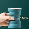 Folding Water Bottle Cup 320Ml Foldable Silicone Coffee Drinking Cups Mugs