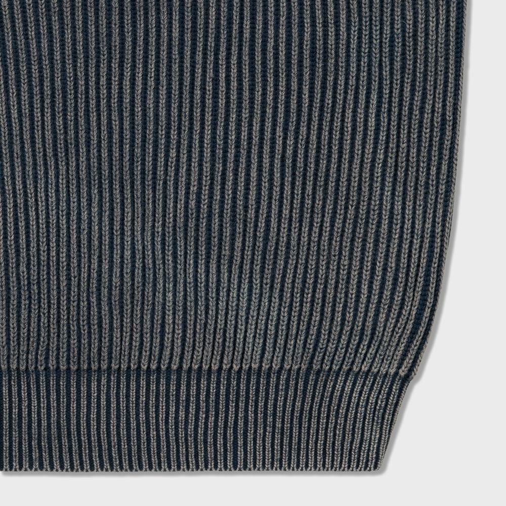 AMFEAST Everyday Washed Round Knit Navy
