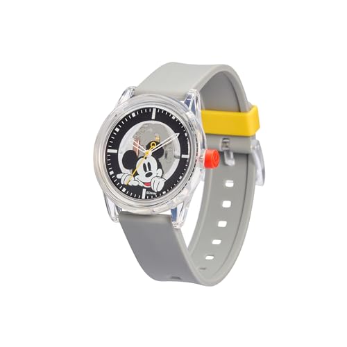 Q&Q SmileSolar Disney Collection Mickey Mouse Gray Window R02A-506VK