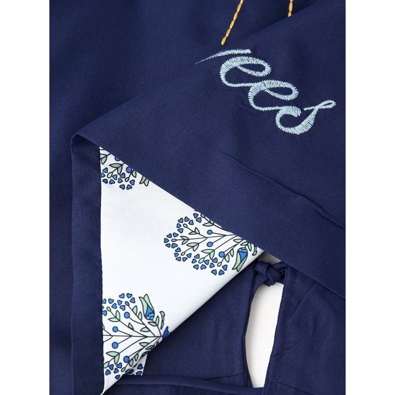 Kaslead New Arrival Women's Clothing Fashion Style Fashion Casual Easiest for Match Lace-up Embroidered Long Sleeves Outwear