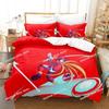 3d Anime Game Mega Man Zero Bedding Set Printed Bed Set Duvet Cover Sheet Pillowcase Bed Soft Quilt Cover Full Queen King Size
