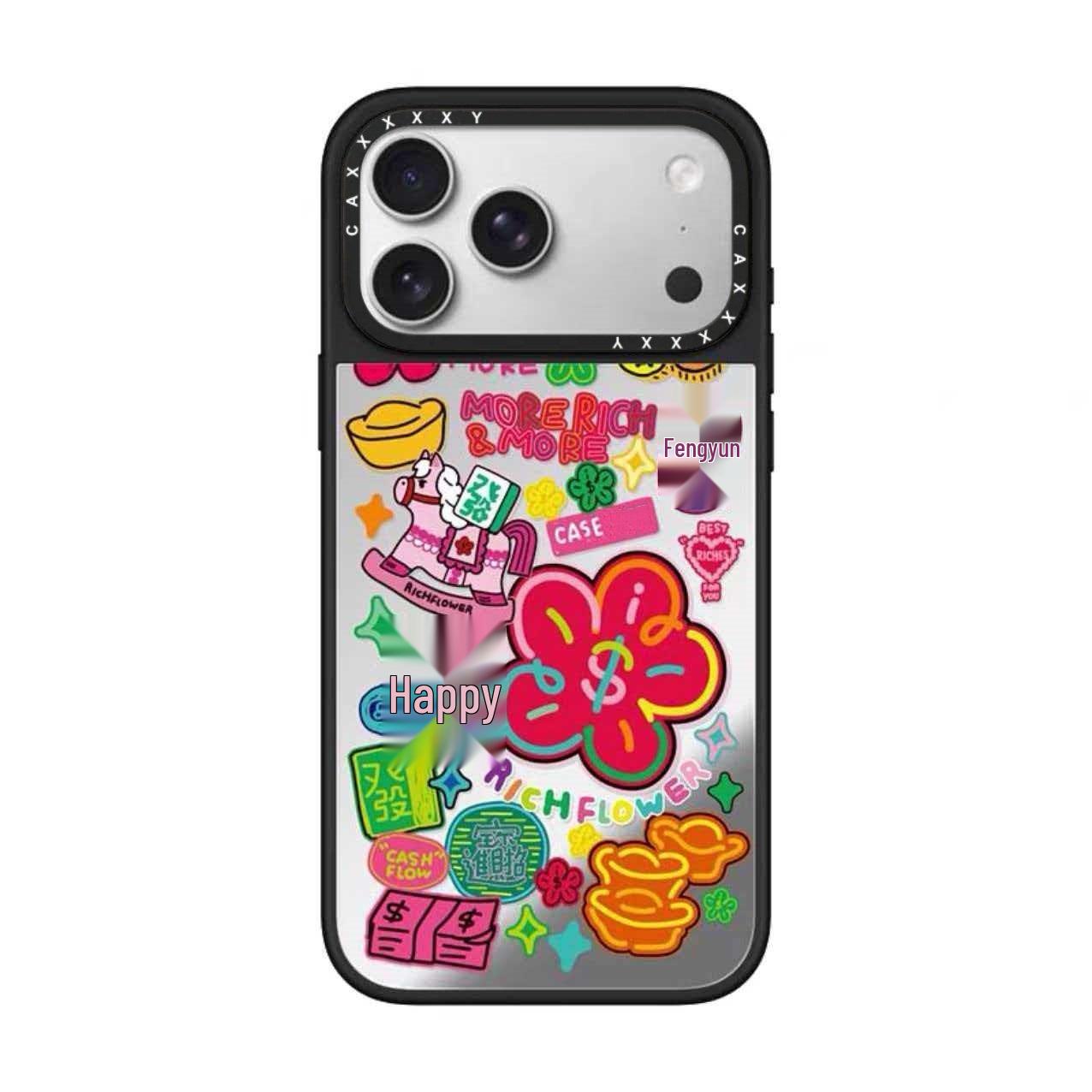

Year of the Horse iPhone 16 Pro Max Case - Fits 17/15 Plus, 13 Cartoon, 12 Transparent. iPhone 17