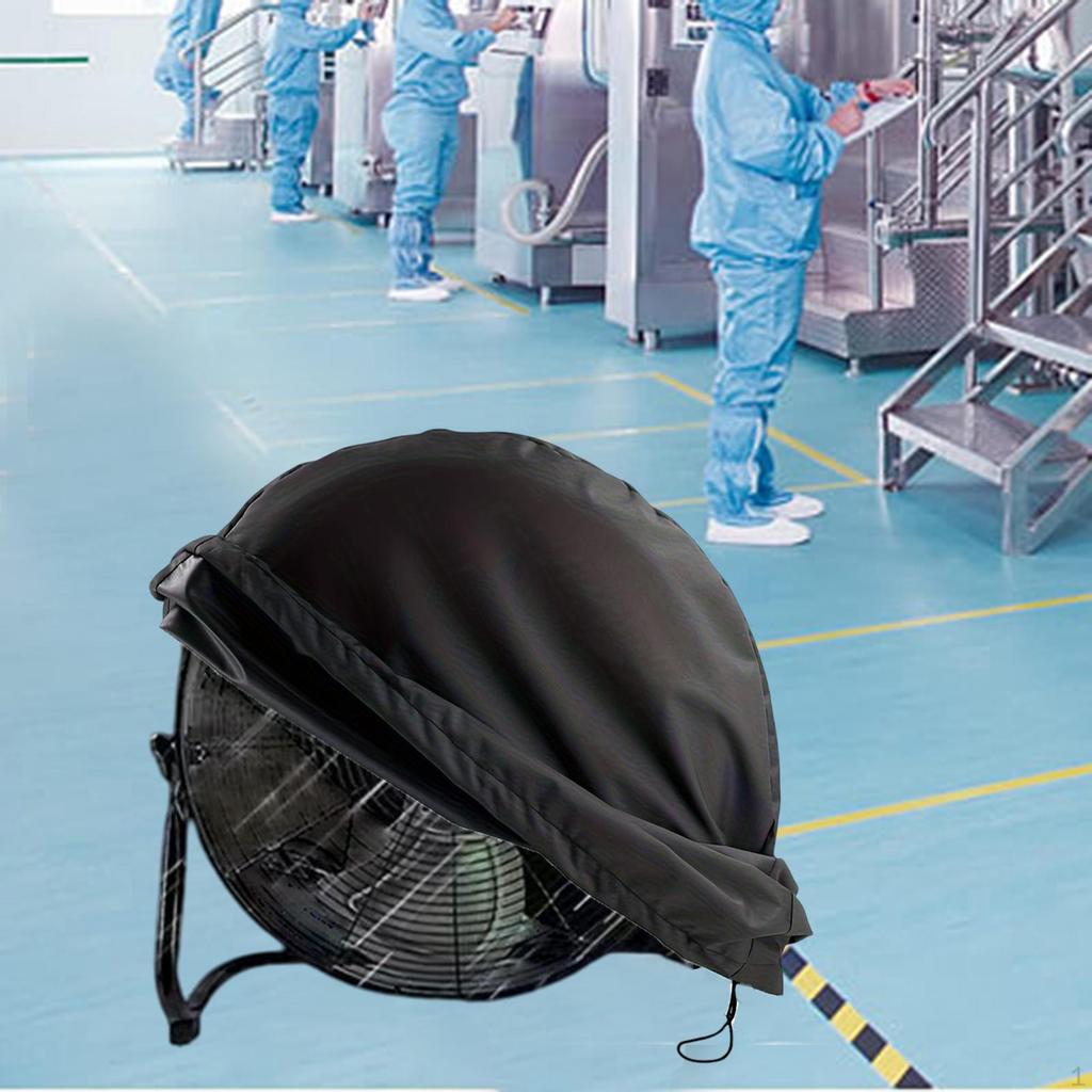 Floor Fan Cover for Industrial Use, Dust Protection Summer Warehouse