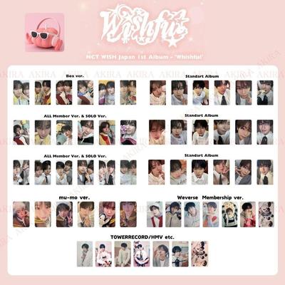 NCT WISH JAPÃO 1º ÁLBUM WISHFUL ÁLBUM CARTÃO FOTOGRÁFICO BENEFÍCIOS CARTÃO FOTOGRÁFICO OFICIAL