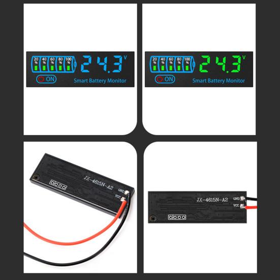 Universal Battery Charging Indicator Easy To Use Portable Multifunction LED Power Display Board Energy Saving Battery Level Indicator