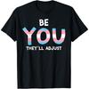 Be You They'll Adjust Trans Rights Are Human Rights Flag Cotton Men T Shirt S