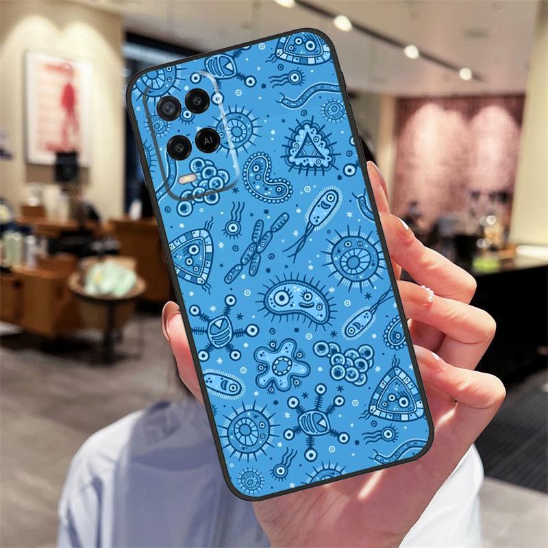 Biology and Chemistry Case For Oppo A17 A77 A80 A40 A60 A98 A78 A18 A38 A58 A16 A76 A96 A74 A94 A54 A57S A15 Cover