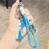 Creative Sports Keychain: Barbell & Water Bottle Charms - Fitness Accessories for Men & Women