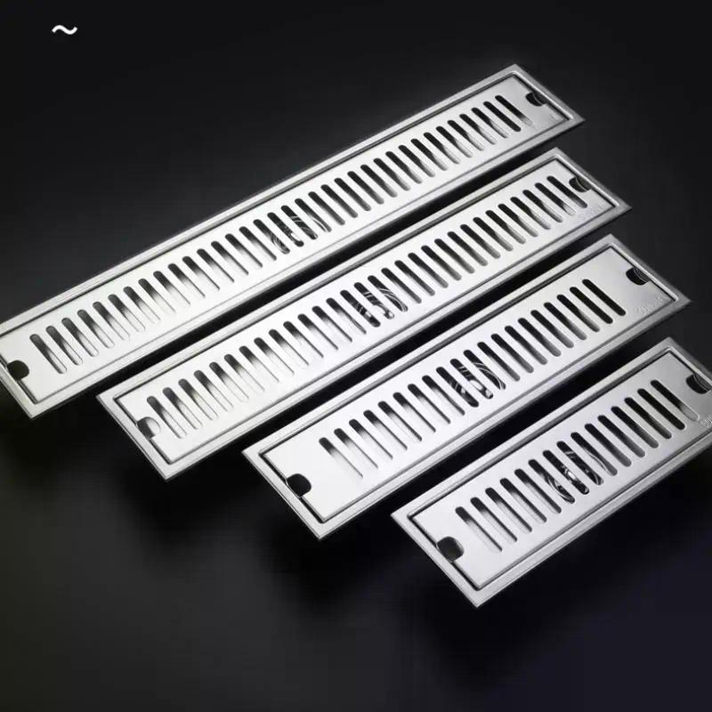 Stainless Steel Drain Filter with Strainer Cover for Showers, Anti-odor, Adjustable 20-50cm, Perfect for Bathroom Sinks