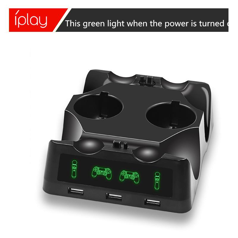 Control Charger Base for Sony PS4 VR Move Motion Controller Playstation Play Station PS 4 Charging Dock Docking