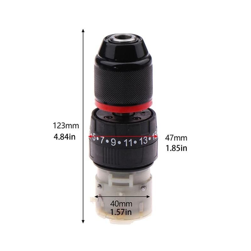 High Performances Drill Transmission System Gear Box Assembly For 12V16.8V21V Cordless Electric Drill Replacement