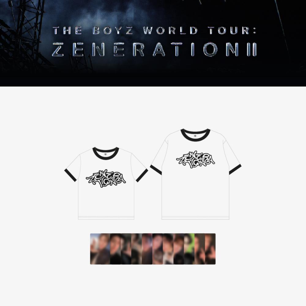 アイドル THE BOYZ ZENERATION T SHIRT THE BOYZ - WORLD TOUR ZENERATION II T-Shirt – K Stars
