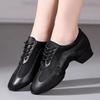 Soft Sole Practice Latin Dance Shoes Women Ballroom Dancing Shoes Closed Toe 5cm chunky heels Tango Jazz Dance Sneakers women