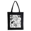 Japan Manga Junji Ito Tomie Shintaro Kago Grafik Cartoon Print Einkaufstaschen Mädchen Mode Casual Einkaufstasche Frauen Canvas Taschen
