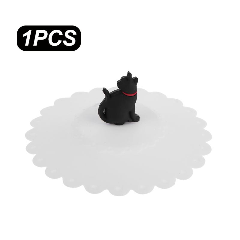 

Силиконовая чашка с милым котом, пылезащитная герметичная крышка для чая, кофе, герметичная крышка