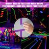 UV Fluorescent Tape Colorful Cotton Luminous Tape Stage Style Props Luminous Tape 6 Colors