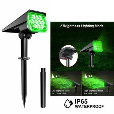 20-led Solar Spotlight Waterproof Rotatable Landscape Light Outdoor Garden Wall Lamp