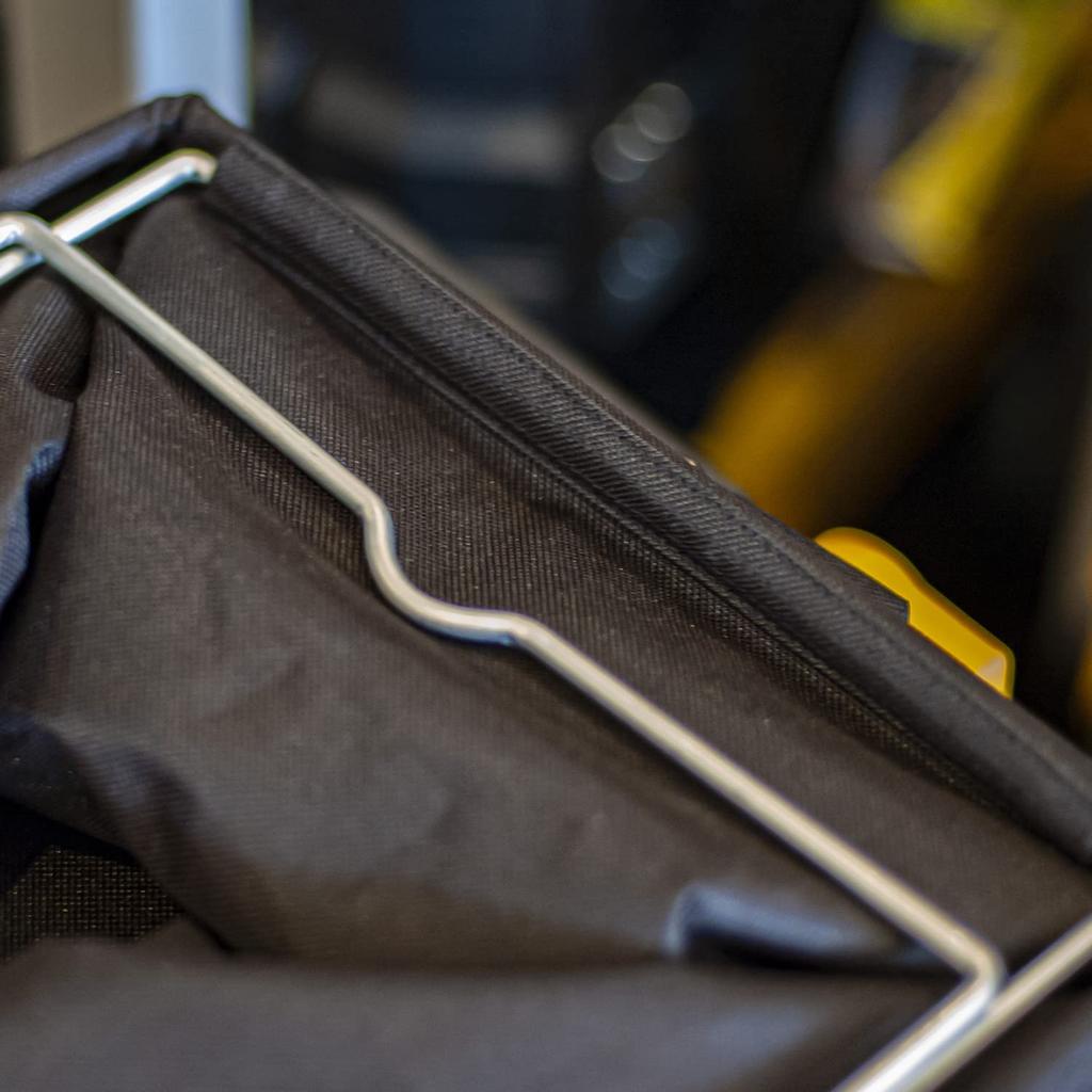 WHATNOT Storage Container Tool Bag, Black, 360mm Wide X 250mm Deep X 320mm High, OBHD-01-BK