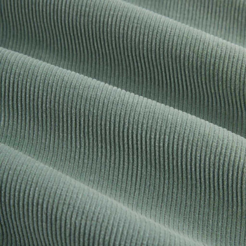 Kith FW24 Washed Corduroy Avery Bomber Loose Zipper Solid Long Sleeve Jacket Men Jackets Green KHM010644-323