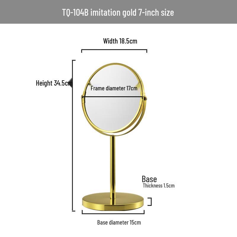 Oeny Retro Desktop Makeup Mirror