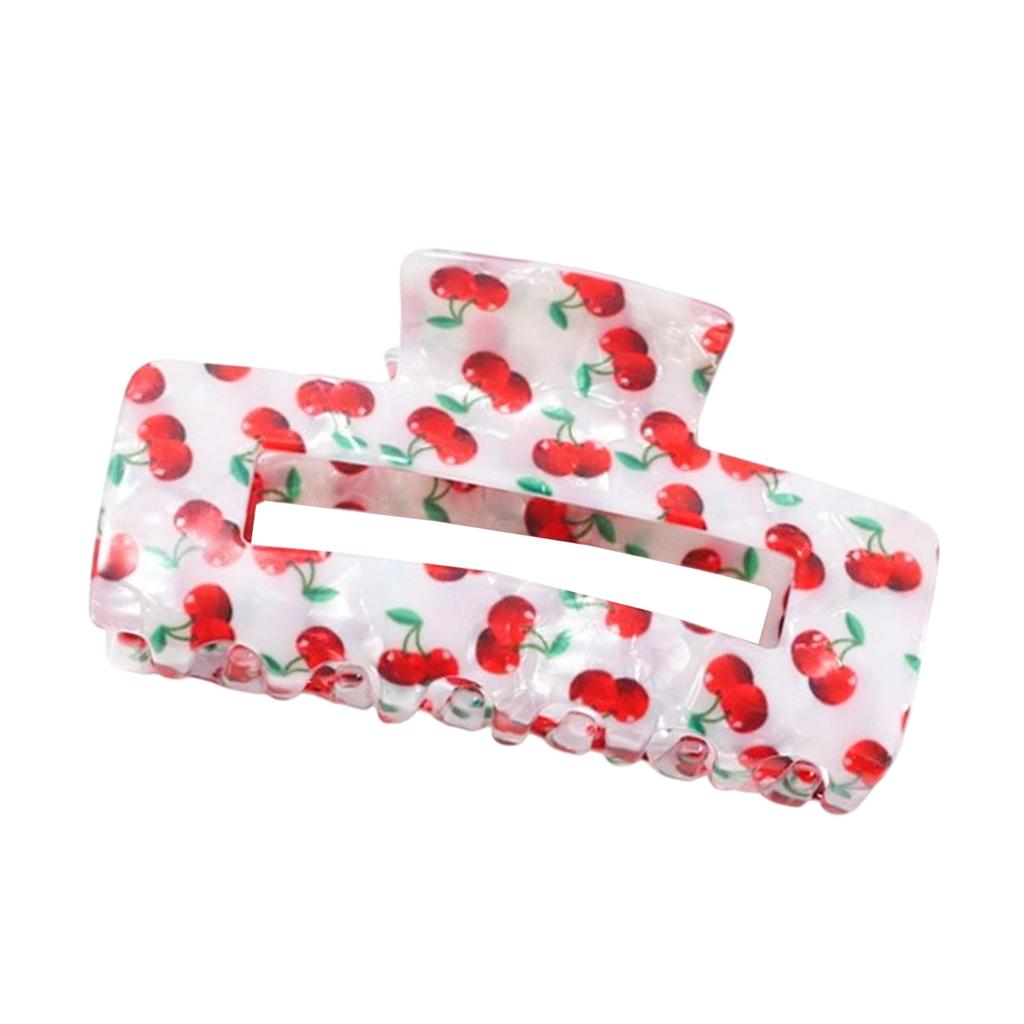 Lemon Fruit Hair Claw Clip For Women Slip Resistant Jaw Clamp Hair Accessories For Spring Theme Parties And Daily Use