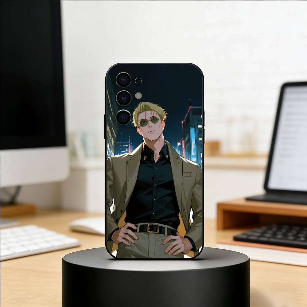 K-Kento N-Nanami Phone Case Black Silicone Soft For Samsung S25,S24,S21,S22,S23,S30,Ultra,S20,Plus,Fe,Lite