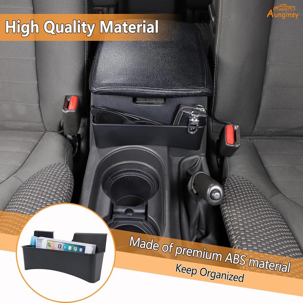 Aunginsy Center Console Armrest Hanging Storage Box Compatible with Nissan Frontier 2016 Pickup Truck Central Control Front Armrest Hanging Storage