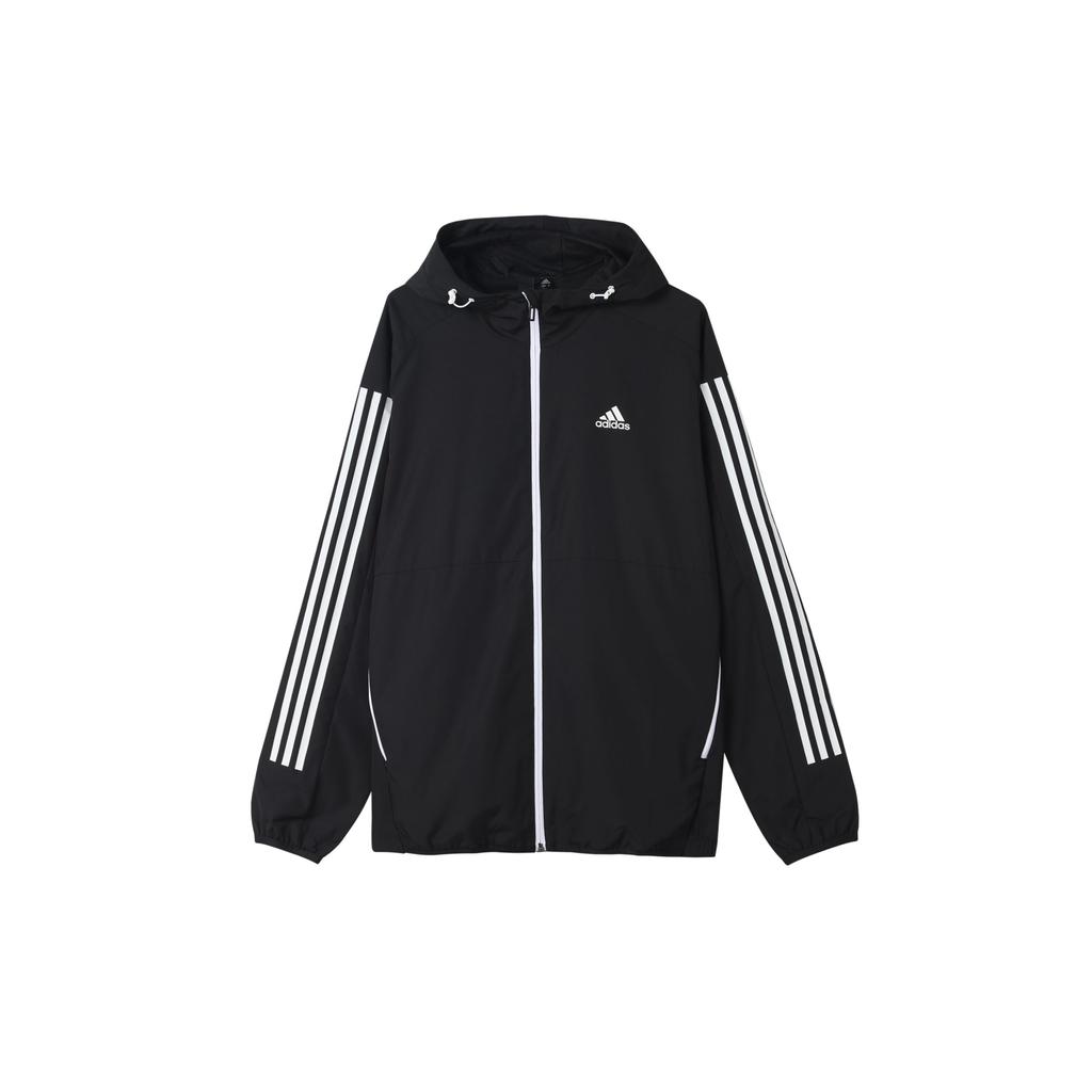 Adidas Mh Wb 3s Logo Hoodie Casual Sport Jacket Autumn International Edition Men Jackets Black GF3962