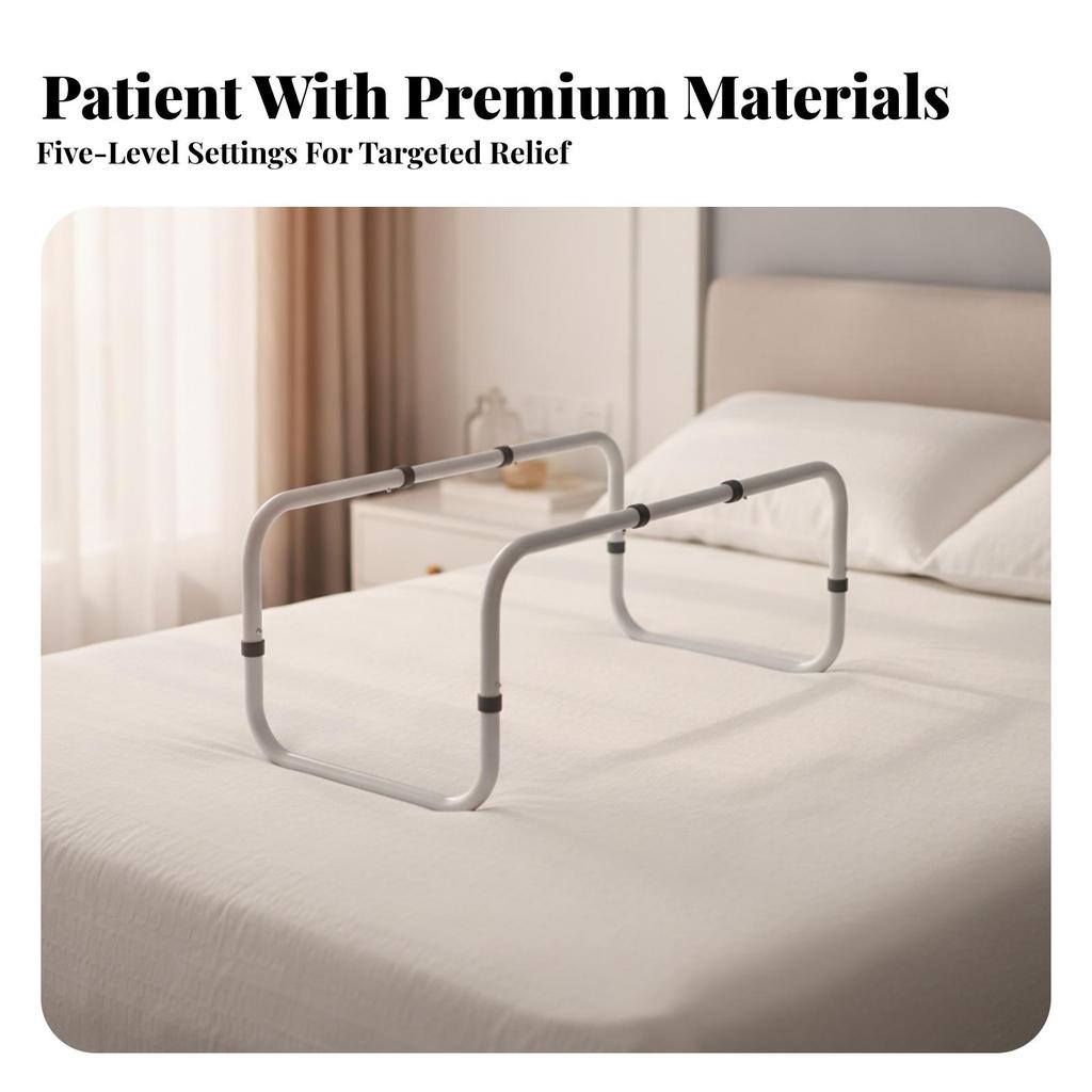 Bed Quilt Support Arch with Clips | Adjustable Height Design, Lightweight Aluminum Alloy, Blanket