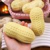 Yellow Peanut Squeeze Toy Realistic Peanut Pinch Kneading Toys Peanut Squishy Toy  Office