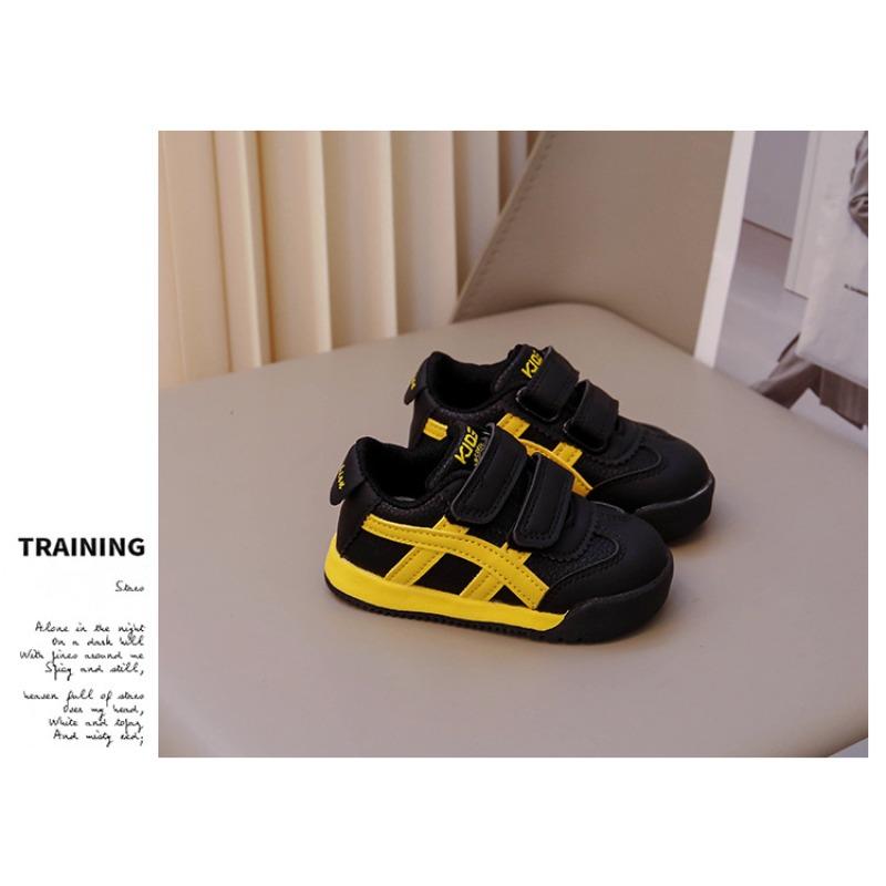 Children's Forrest Gump Shoes Girls Spring and Autumn Soft-soled Non-slip Shoes Baby Toddler Anti-kick Shoes Leather Board Shoes Sequins