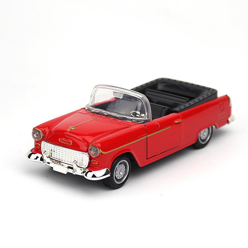 

Diecast Metal Alloy Vintage Cabriolet Car Toys Model Classic Pull Back Car Miniature Vehicle Replica For Collection Gift for Kid