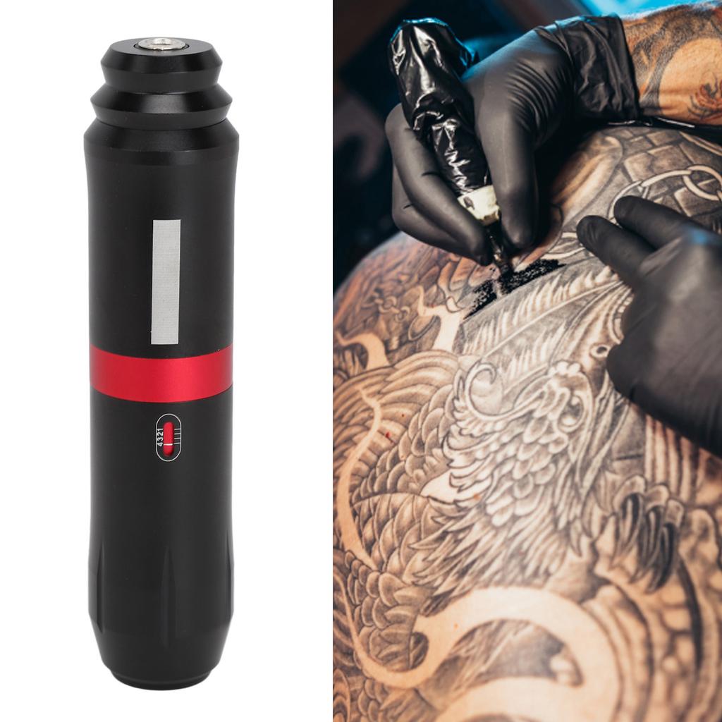 Tattoo Machine Kit Professional 1500mAh DC Cordless Tattoo Power Supply Rotary Tattoo Pen Kit for Novice