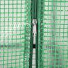 4 Tier Mini Portable Greenhouse Compact Plant Grow Shed Metal Frame PE Cover with Lockable Rolling Wheels, Green