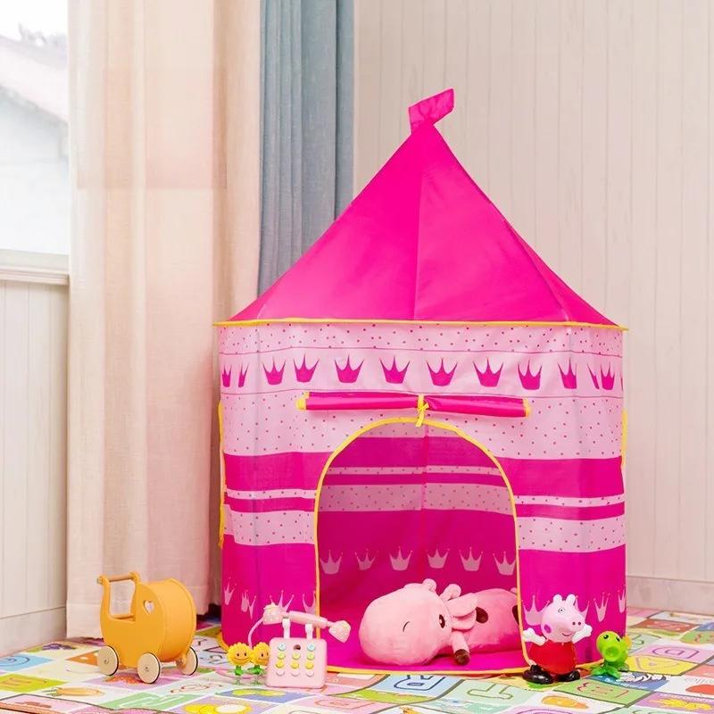 Outdoor Picnic Children Tent Indoor Game House Yurt Portable Toy House Parent-child Interaction Play Tent For Boys And Girls