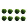 Artificial Moss Rocks, Decorative Green Moss Balls, Fake Moss Covered Stone for Floral Arrangements, Photography Props, Fairy Gardens, Crafting