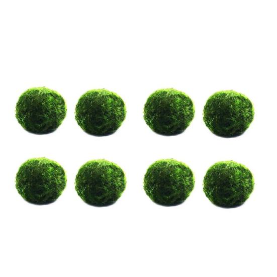 Artificial Moss Rocks, Decorative Green Moss Balls, Fake Moss Covered Stone for Floral Arrangements, Photography Props, Fairy Gardens, Crafting