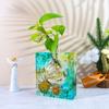 Vase Base Epoxy Silicone Mold Diy Plant Flower Pot Tray Bracket Water Plant Molds For Resin Home Decoration