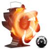 Signstek Herdventilator, Petroleumofenventilator, Holzofenventilator, Eco Fan, Klein, Leise, Camping, Heizofenventilator, Luftzirkulation, 6 Schaufeln, Kein Strom benötigt