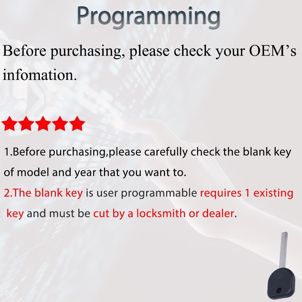 Key Fob Replacement Fits for Chevy Camaro Colorado Cruze Equinox Impala Sonic Malibu GMC Terrain Sierra Yukon Canyon Buick Encore Lacrosse Regal Car