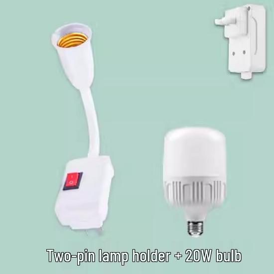 Influencer Wall-Mounted Bedroom Lamp: Plug-in, No-Wire, Punch-Free, Eye-Friendly, Energy-Saving, Warm Super-Bright Light