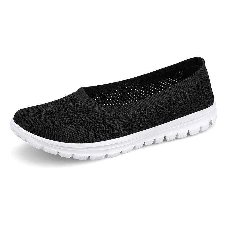 Scarpe da donna Primavera/estate Scarpe basse slip-on in rete traspirante per donna Mocassini Sneakers leggere Scarpe da ballo da donna Scarpe casual