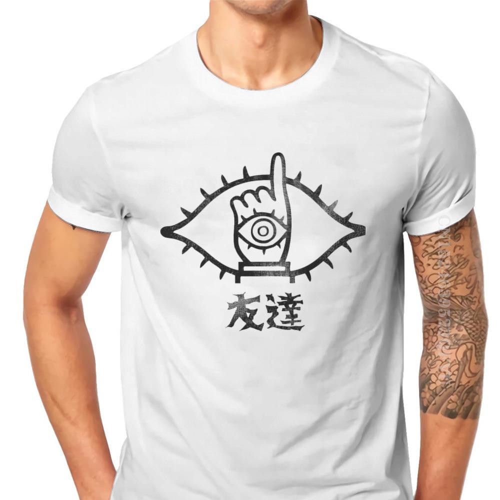 Friend Men Tshirts 20th Century Boys Manga Kenji Otcho Tshirt Clothing Fabric Men T Shirts Humor Top Quality Fathers Day
