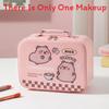 Cute Cartoon Makeup Bag With Large Capacity And Mirror For Daily Travel And Gift